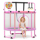153cm Kids Trampoline Activity Set with Swing – Purple