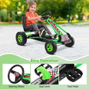 Racing Pedal Go-Kart with Adjustable Seat and Handbrake – TY283250GN