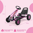 Racing Pedal Go-Kart with Adjustable Seat and Handbrake – TY283250PI
