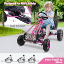 Racing Pedal Go-Kart with Adjustable Seat and Handbrake – TY283250PI