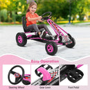 Racing Pedal Go-Kart with Adjustable Seat and Handbrake – TY283250PI