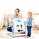 Kids Table & Chair, 2 in 1 Toddler Art Easel