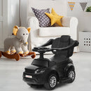 3-in-1 Toddler Push Car with Lights and Music – Black