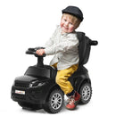 3-in-1 Toddler Push Car with Lights and Music – Black
