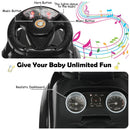 3-in-1 Toddler Push Car with Lights and Music – Black