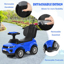 3-in-1 Toddler Push Car with Lights and Music – Navy