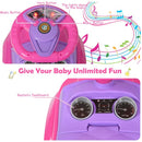 3-in-1 Toddler Push Car with Lights and Music – Pink