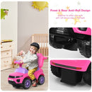 3-in-1 Toddler Push Car with Lights and Music – Pink