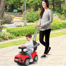 3-in-1 Toddler Push Car with Lights and Music – Red