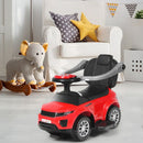 3-in-1 Toddler Push Car with Lights and Music – Red
