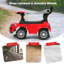 3-in-1 Toddler Push Car with Lights and Music – Red