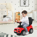 3-in-1 Toddler Push Car with Lights and Music – Red