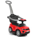 3-in-1 Toddler Push Car with Lights and Music – Red