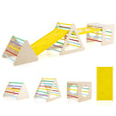 5-Piece Wooden Climbing Set with Cube and Two Ramps – TY327952