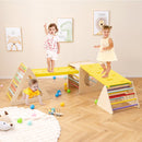 5-Piece Wooden Climbing Set with Cube and Two Ramps – TY327952
