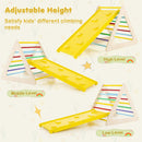 5-Piece Wooden Climbing Set with Cube and Two Ramps – TY327952
