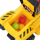 6V Kids Ride-On Excavator with Bucket and Storage – product view