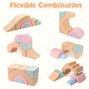 5-Piece Foam Climbing Set with Arches and Steps – Multicolour