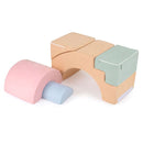 5-Piece Foam Climbing Set with Arches and Steps – Multicolour