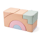 5-Piece Foam Climbing Set with Arches and Steps – Multicolour