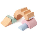 5-Piece Foam Climbing Set with Arches and Steps – Multicolour
