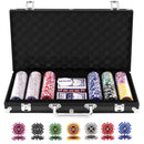 300-Piece Poker Chip Set with Carry Case – Black