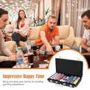 300-Piece Poker Chip Set with Carry Case – Black
