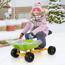 Kids Ride-On Sand Dumper with Working Shovel – Green