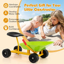 Kids Ride-On Sand Dumper with Working Shovel – Green