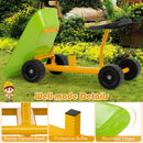 Kids Ride-On Sand Dumper with Working Shovel – Green