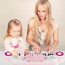 37-Key Kids Keyboard with Microphone and Music Stand – Pink