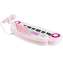 37-Key Kids Keyboard with Microphone and Music Stand – Pink