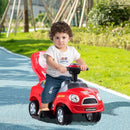 3-in-1 Toddler Push Car with Removable Handle – Red