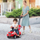 3-in-1 Toddler Push Car with Removable Handle – Red