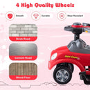3-in-1 Toddler Push Car with Removable Handle – Red