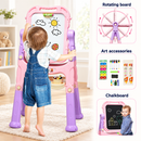 Baby Direct Double-Sided Kids Art Easel with Accessories, gallery image 18