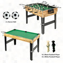 10-in-1 Multi-Game Table with Foosball – Multicolour