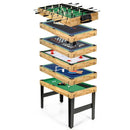10-in-1 Multi-Game Table with Foosball – Multicolour