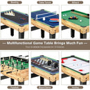 10-in-1 Multi-Game Table with Foosball – Multicolour