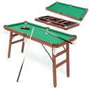 138 cm Folding Pool Table with Accessories – Green