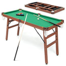 138 cm Folding Pool Table with Accessories – Green