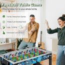Freestanding Foosball Table with Two Footballs – Black