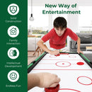 4-in-1 Foosball and Multi-Game Table – Black