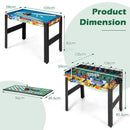 12-in-1 Multi-Game Table with Foosball – Multicolour