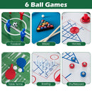 12-in-1 Multi-Game Table with Foosball – Multicolour
