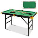 122 cm Folding Pool Table with Accessories – Green