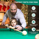 122 cm Folding Pool Table with Accessories – Green