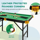 122 cm Folding Pool Table with Accessories – Green
