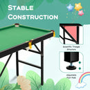122 cm Folding Pool Table with Accessories – Green