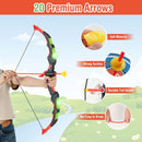 Kids Light-Up Archery Toy Set with Two Bows – Blue and Green